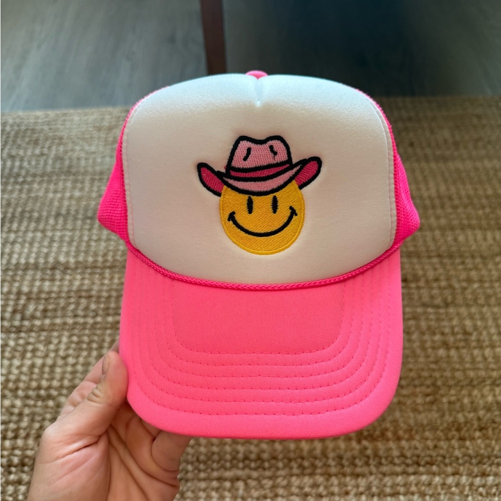 Smiley Trucker Hat
